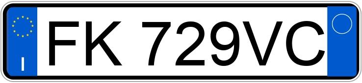 Numer rejestracyjny FK729VC posiada PEUGEOT Traveller