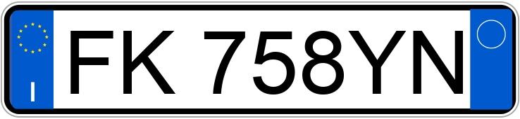 Numer rejestracyjny FK758YN posiada OPEL Astra 5a serie