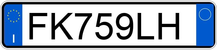 Numer rejestracyjny FK759LH posiada BMW Serie 4 Cbr