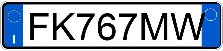 Numer rejestracyjny FK767MW posiada FIAT 500L Numer rejestracyjny FK767MW posiada FIAT 500L