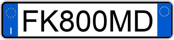 Numer rejestracyjny FK800MD posiada HYUNDAI i10 2a serie