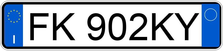 Numer rejestracyjny FK902KY posiada SEAT Ateca