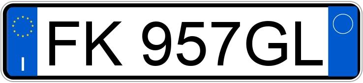 Numer rejestracyjny FK957GL posiada SEAT Ateca