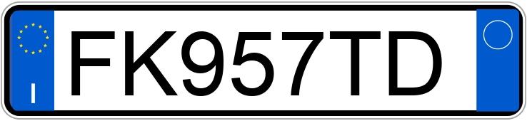 Numer rejestracyjny FK957TD posiada ALFA ROMEO Giulia Numer rejestracyjny FK957TD posiada ALFA ROMEO Giulia