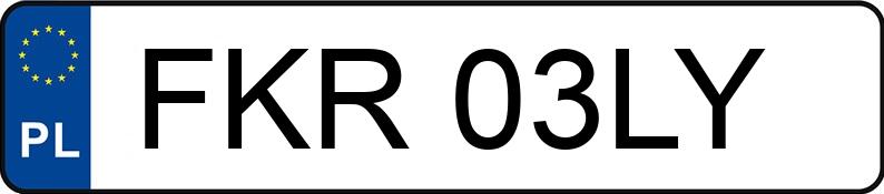 Numer rejestracyjny FKR 03LY posiada LAND ROVER DEFENDER - FKR03LY