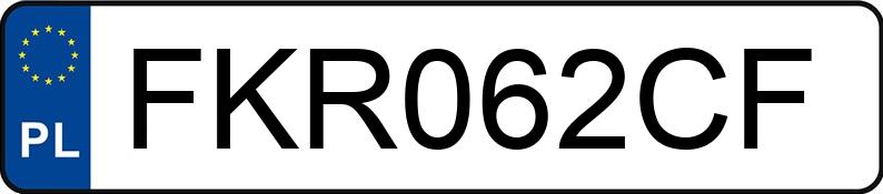 Numer rejestracyjny FKR 062CF posiada PEUGEOT 207 SW HDI MR`07 E4 Sporty 110 - FKR062CF