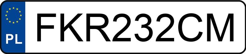 Numer rejestracyjny FKR 232CM posiada PEUGEOT 5008 HDI MR`14 E6 Active 115 - FKR232CM