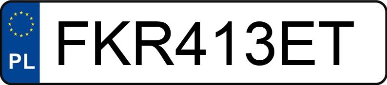 Numer rejestracyjny FKR 413ET posiada SKODA Citigo MR`18 E6d Ambition - FKR413ET Numer rejestracyjny FKR 413ET posiada SKODA Citigo MR`18 E6d Ambition - FKR413ET