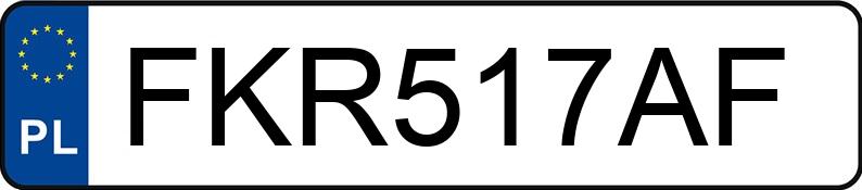 Numer rejestracyjny FKR 517AF posiada PEUGEOT 106 1.4 MR`96 XT - FKR517AF Numer rejestracyjny FKR 517AF posiada PEUGEOT 106 1.4 MR`96 XT - FKR517AF