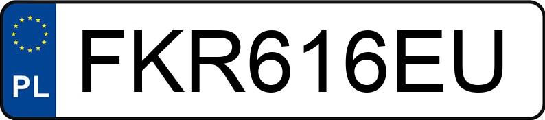 Numer rejestracyjny FKR 616EU posiada FORD S-MAX - FKR616EU