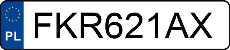 Numer rejestracyjny FKR 621AX posiada SAM - FKR621AX Numer rejestracyjny FKR 621AX posiada SAM - FKR621AX