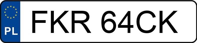 Numer rejestracyjny FKR 64CK posiada VOLKSWAGEN PASSAT - FKR64CK Numer rejestracyjny FKR 64CK posiada VOLKSWAGEN PASSAT - FKR64CK