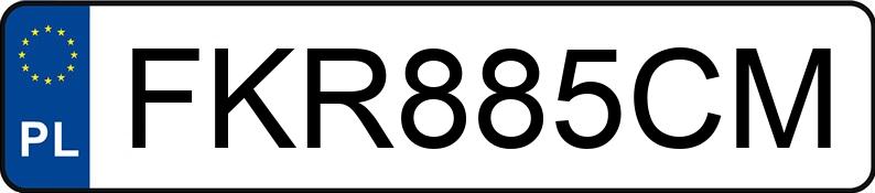 Numer rejestracyjny FKR 885CM posiada BMW 530D XDRIVE - FKR885CM Numer rejestracyjny FKR 885CM posiada BMW 530D XDRIVE - FKR885CM
