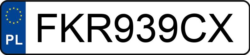 Numer rejestracyjny FKR939CX posiada AUDI A3 1.6 Kat. MR`01 8L Ambition