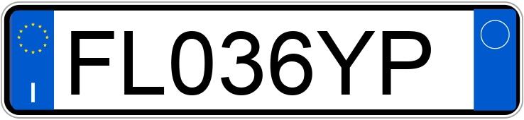 Numer rejestracyjny FL036YP posiada HONDA CR-V 4a serie 12-18