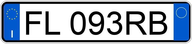 Numer rejestracyjny FL093RB posiada KIA Sportage 3a serie Numer rejestracyjny FL093RB posiada KIA Sportage 3a serie