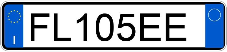 Numer rejestracyjny FL105EE posiada BMW Serie 3