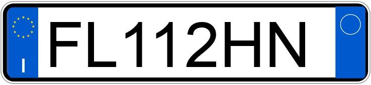 Numer rejestracyjny FL112HN posiada PORSCHE 911