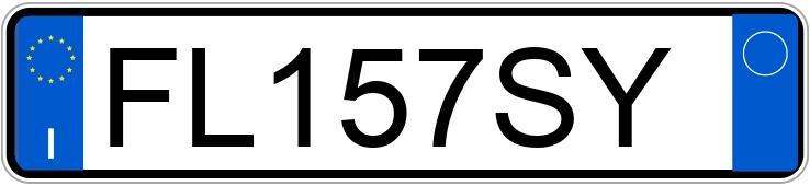 Numer rejestracyjny FL157SY posiada FIAT Panda 3a serie Numer rejestracyjny FL157SY posiada FIAT Panda 3a serie