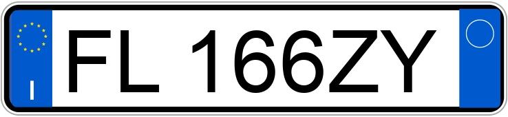 Numer rejestracyjny FL166ZY posiada TOYOTA Prius 3a serie Numer rejestracyjny FL166ZY posiada TOYOTA Prius 3a serie