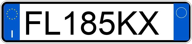 Numer rejestracyjny FL185KX posiada FIAT Punto 4a serie Numer rejestracyjny FL185KX posiada FIAT Punto 4a serie