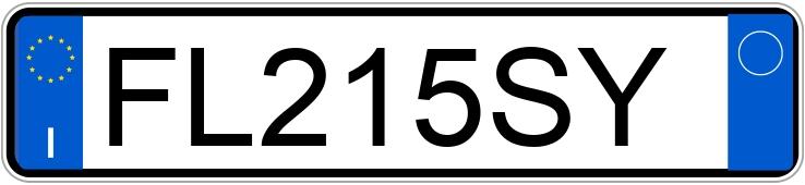 Numer rejestracyjny FL215SY posiada ALFA ROMEO Giulia Numer rejestracyjny FL215SY posiada ALFA ROMEO Giulia