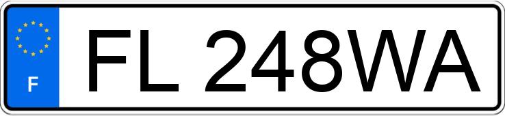 Numer rejestracyjny FL248WA posiada CITROEN C3 III