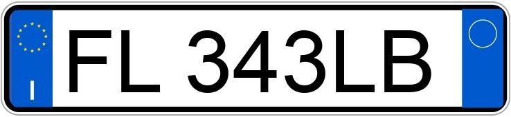 Numer rejestracyjny FL343LB posiada FIAT Tipo Numer rejestracyjny FL343LB posiada FIAT Tipo