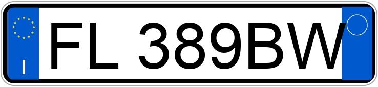 Numer rejestracyjny FL389BW posiada AUDI A4 5a serie Numer rejestracyjny FL389BW posiada AUDI A4 5a serie