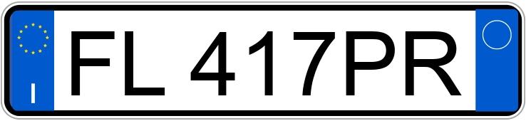 Numer rejestracyjny FL417PR posiada BMW Serie 3