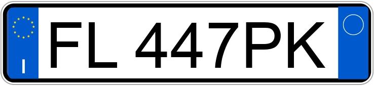 Numer rejestracyjny FL447PK posiada AUDI A5 2a serie