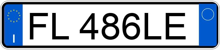 Numer rejestracyjny FL486LE posiada AUDI A3 3a serie