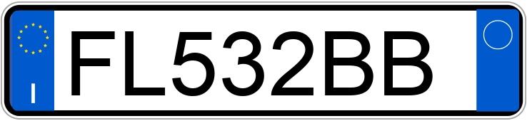 Numer rejestracyjny FL532BB posiada SEAT Alhambra 2a serie Numer rejestracyjny FL532BB posiada SEAT Alhambra 2a serie