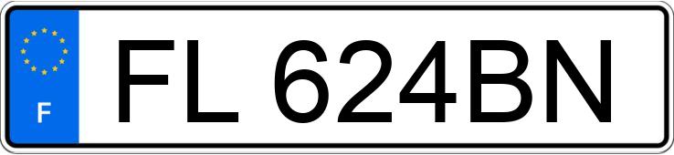 Numer rejestracyjny FL624BN posiada RENAULT TRAFIC