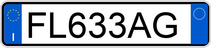 Numer rejestracyjny FL633AG posiada FIAT 500