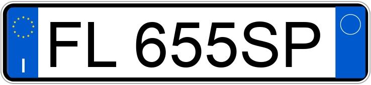 Numer rejestracyjny FL655SP posiada FIAT 500 Numer rejestracyjny FL655SP posiada FIAT 500