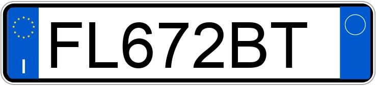 Numer rejestracyjny FL672BT posiada MAZDA Mazda3 3a serie