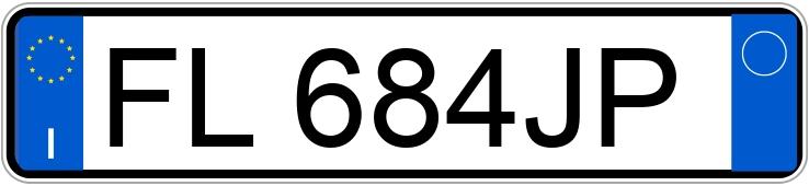 Numer rejestracyjny FL684JP posiada AUDI A4 4a serie