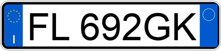 Numer rejestracyjny FL692GK posiada VOLVO V70