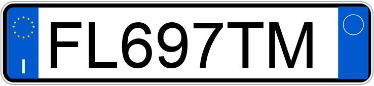 Numer rejestracyjny FL697TM posiada FIAT Tipo