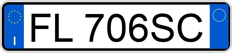 Numer rejestracyjny FL706SC posiada VOLKSWAGEN Golf 7a serie