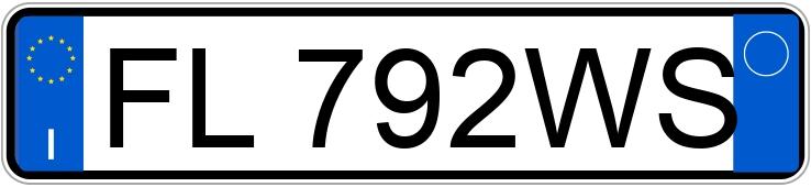 Numer rejestracyjny FL792WS posiada DACIA Duster 1a serie