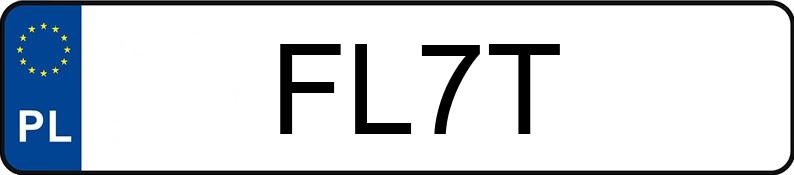 Numer rejestracyjny FL 7T posiada AUDI Allroad MR`00 E3 4B Allroad MR`00 E3 4B - FL7T