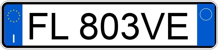 Numer rejestracyjny FL803VE posiada RENAULT Trafic 4a serie Numer rejestracyjny FL803VE posiada RENAULT Trafic 4a serie