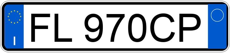 Numer rejestracyjny FL970CP posiada BMW Serie 1