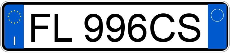 Numer rejestracyjny FL996CS posiada LANCIA Ypsilon 3a serie Numer rejestracyjny FL996CS posiada LANCIA Ypsilon 3a serie