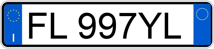 Numer rejestracyjny FL997YL posiada NISSAN Qashqai 2a serie