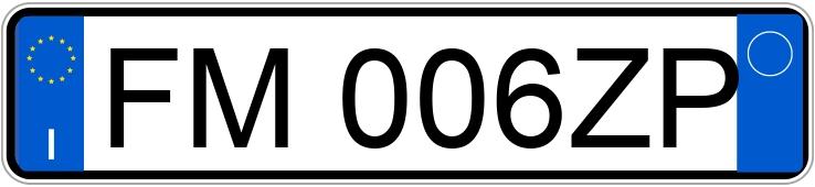 Numer rejestracyjny FM006ZP posiada AUDI A6 4a serie