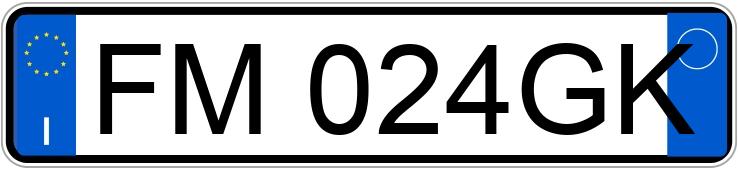 Numer rejestracyjny FM024GK posiada CITROEN C3 3a serie