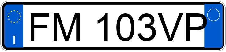 Numer rejestracyjny FM103VP posiada HYUNDAI i20 2a serie